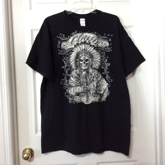 Gildan Other - Men’s Gildan Black Graphic T-Shirt Size XL